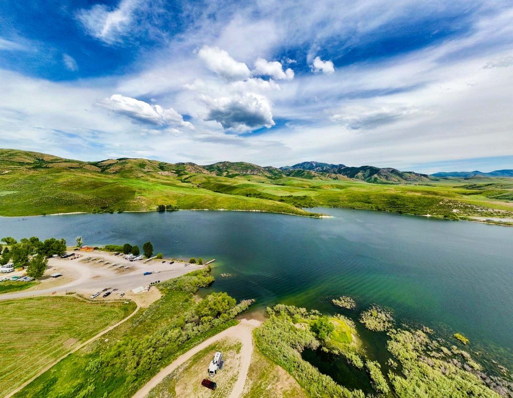 Devil Creek Reservoir near Malad, ID